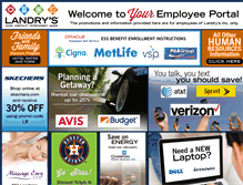 Tablet Screenshot of employees.ldry.com